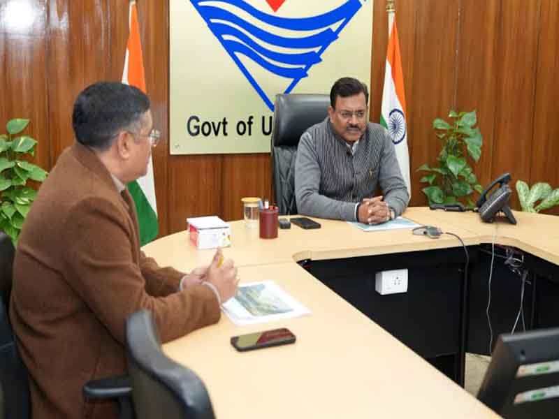 सिंचाई विभाग को परियोजना निर्धारित समय-सीमा के अंतर्गत पूर्ण किए जाने के निर्देश