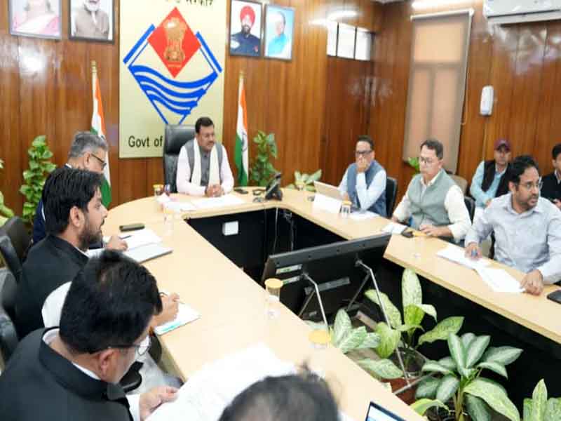 जल जीवन मिशन की वार्षिक कार्ययोजना 2026-27 पर हुई चर्चा